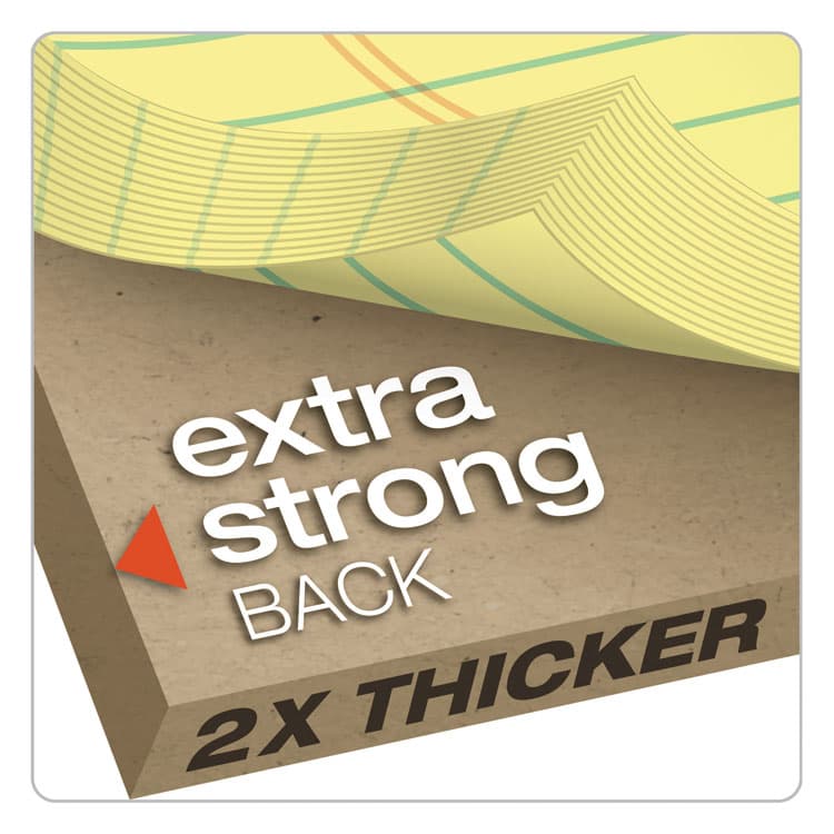 TOPS BUSINESS FORMS Docket Ruled Perforated Pads, Narrow Rule, (50) Canary Yellow 5 x 8 Sheets, 12/Pack (TOP63350) thumbnail 4