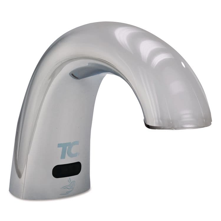 RUBBERMAID COMMERCIAL PROD. One Shot Soap Dispenser - Touch Free, Foam, 800 mL/1,600 mL, 11 x 14 x 3.5, Chrome (RCP1938171)