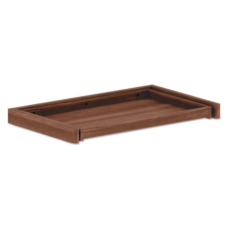 ALERA Alera Valencia II Series Center Drawer, Laminate, 24.5w x 15d x 2h, Modern Walnut (ALEVA312414WA) thumbnail 3