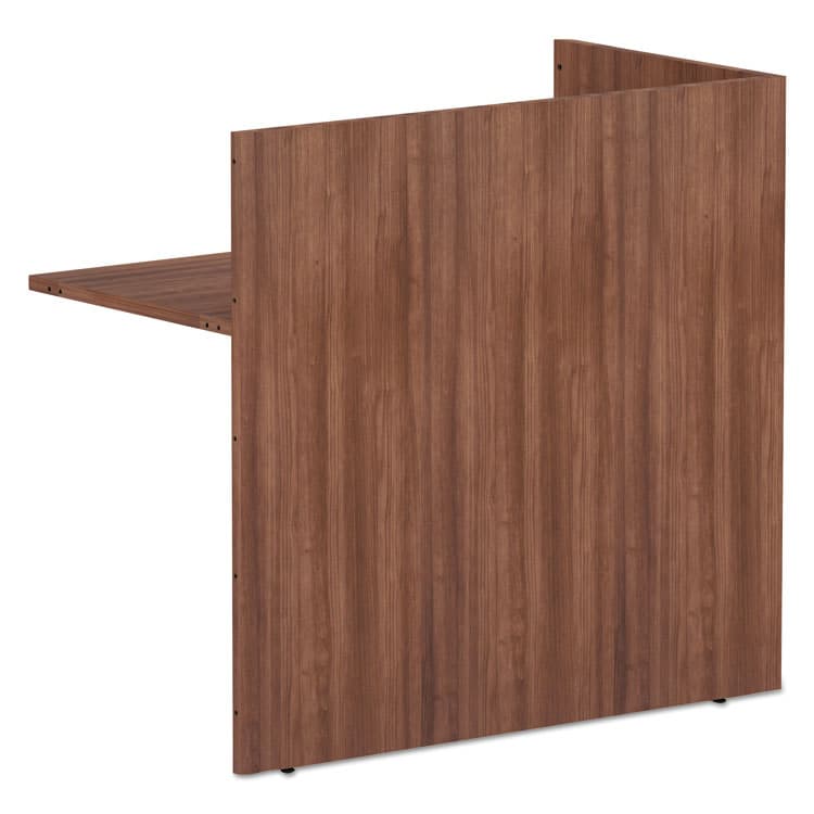 ALERA Alera Valencia Series Reversible Reception Return, 44.13w x 23.63d x 41.5h, Modern Walnut (ALEVA324424WA) thumbnail 3