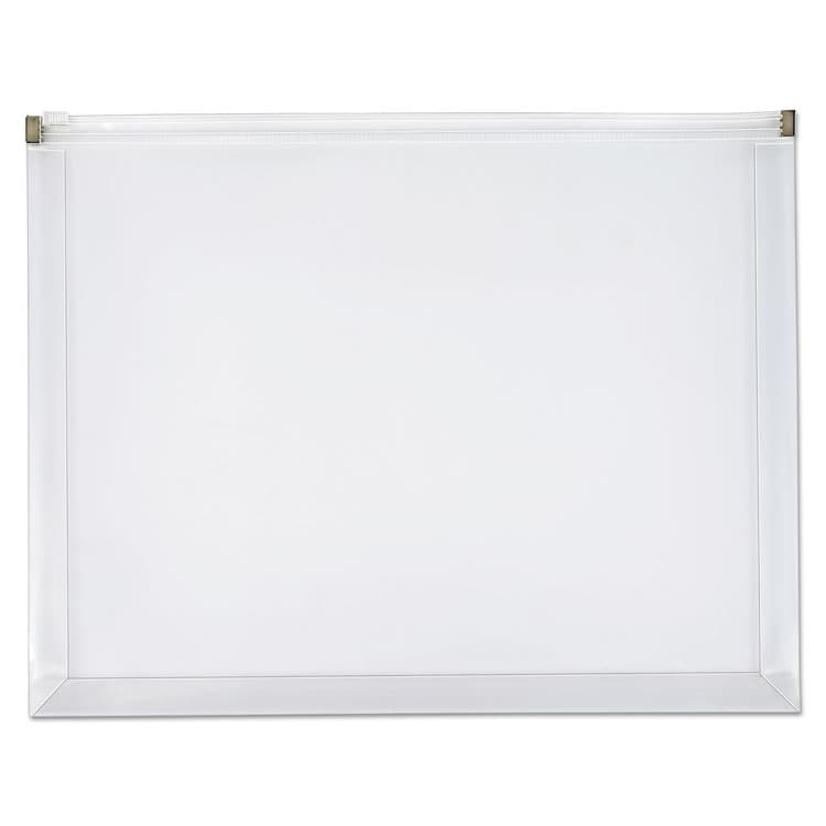 TOPS BUSINESS FORMS Poly Zip Envelope, Zipper Closure, 10 x 13, Clear, 5/Pack (PFX84190)
