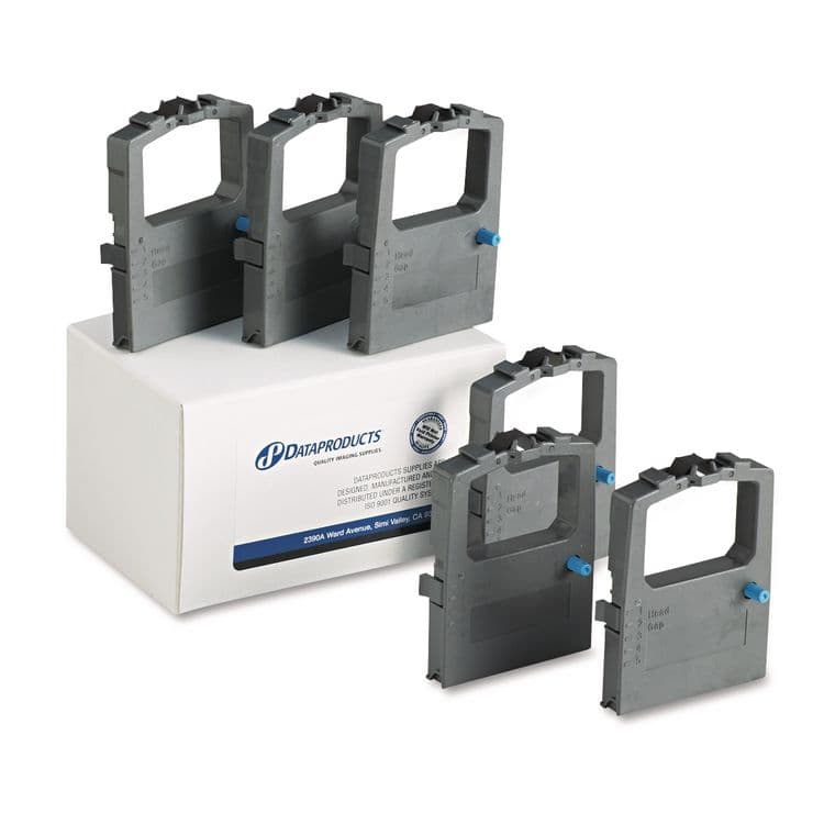 CTG/CLOVER TECHNOLOGY GROUP P6010 Compatible Ribbon, Black, 6/Box (DPSP6010)