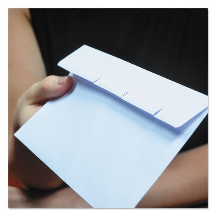 QUALITY PARK PRODUCTS Reveal-N-Seal Envelope, #9, Commercial Flap, Self-Adhesive Closure, 3.88 x 8.88, White, 500/Box (QUA67529) thumbnail 4