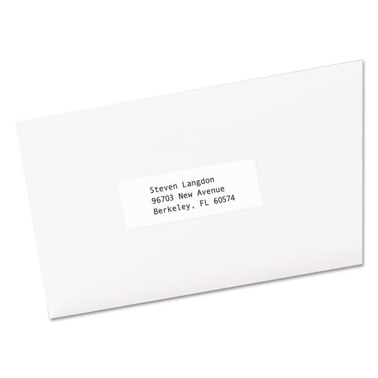AVERY PRODUCTS CORPORATION Copier Mailing Labels, Copiers, 1 x 2.81, White, 33/Sheet, 500 Sheets/Box (AVE5334)