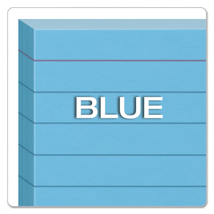 TOPS BUSINESS FORMS Ruled Index Cards, 3 x 5, Blue, 100/Pack (OXF7321BLU) thumbnail 4