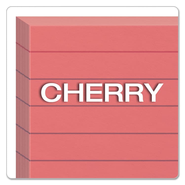 TOPS BUSINESS FORMS Ruled Index Cards, 3 x 5, Cherry, 100/Pack (OXF7321CHE) thumbnail 4