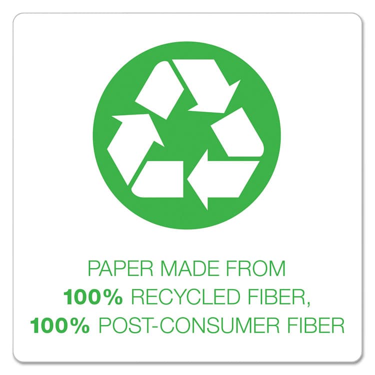 TOPS BUSINESS FORMS Earthwise by Oxford 100% Recycled Twin-Pocket Folder, Accommodates (100) 11 x 8.5 Sheets, Blue, 25/Box (OXF78502) thumbnail 2