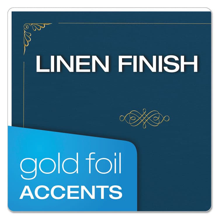 TOPS BUSINESS FORMS Certificate Holder, 11.25 x 8.75, Dark Blue, 5/Pack (OXF29900235BGD) thumbnail 3