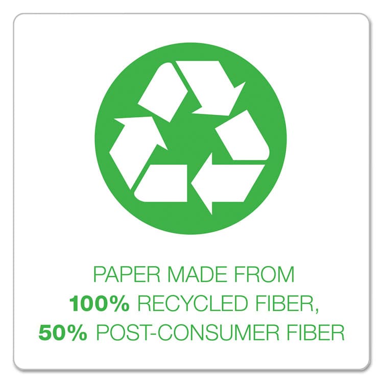 TOPS BUSINESS FORMS Earthwise by Oxford Recycled One-Subject Notebook, Narrow Rule, Green Cover, (80) 8 x 5 Sheets (TOP25400) thumbnail 2