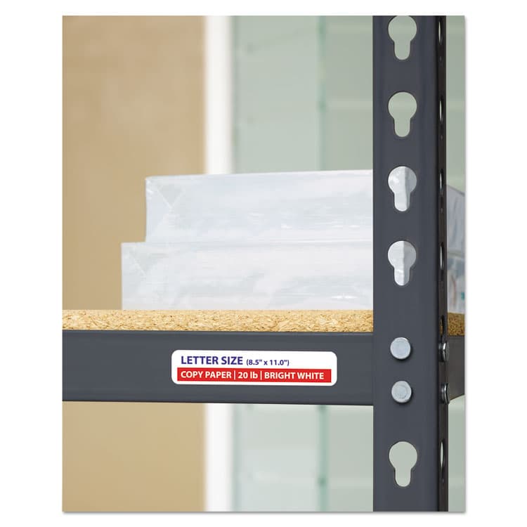 AVERY PRODUCTS CORPORATION Durable Permanent ID Labels with TrueBlock Technology, Laser Printers, 0.63 x 3, White, 32/Sheet, 50 Sheets/Pack (AVE6577) thumbnail 4