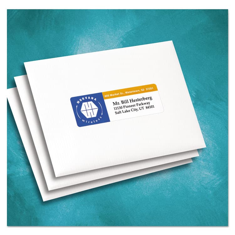 AVERY PRODUCTS CORPORATION Vibrant Laser Color-Print Labels w/ Sure Feed, 1.25 x 3.75, White, 300/Pack (AVE6879) thumbnail 4