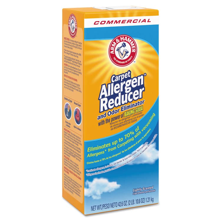 CHURCH & DWIGHT CO., Carpet and Room Allergen Reducer and Odor Eliminator, 42.6 oz Box, 9/Carton (CDC3320084113CT) thumbnail 2