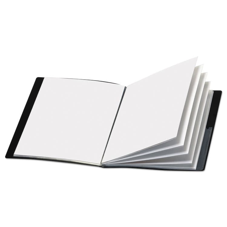 CARDINAL BRANDS . ShowFile Display Book with Custom Cover Pocket, 12 Letter-Size Sleeves, Black (CRD50132) thumbnail 2