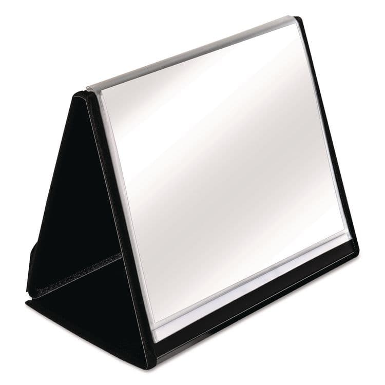 CARDINAL BRANDS . ShowFile Horizontal Display Easel, 20 Letter-Size Sleeves, Black (CRD52132)