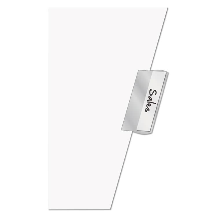 CARDINAL BRANDS . Paper Insertable Dividers, 5-Tab, 11 x 17, White, Clear Tabs, 1 Set (CRD84812) thumbnail 2