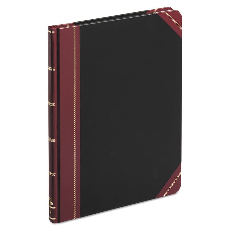 ESSELTE PENDAFLEX CORP. Extra-Durable Bound Book, Single-Page 5-Column Accounting, Black/Maroon/Gold Cover, 10.13 x 7.78 Sheets, 150 Sheets/Book (BOR21150R)