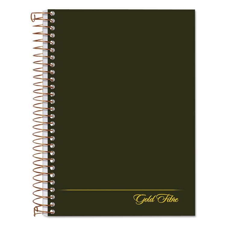AMPAD/DIV. OF AMERCN PD&PPR Gold Fibre Personal Notebooks, 1-Subject, Medium/College Rule, Classic Green Cover, (100) 7 x 5 Sheets (TOP20801)
