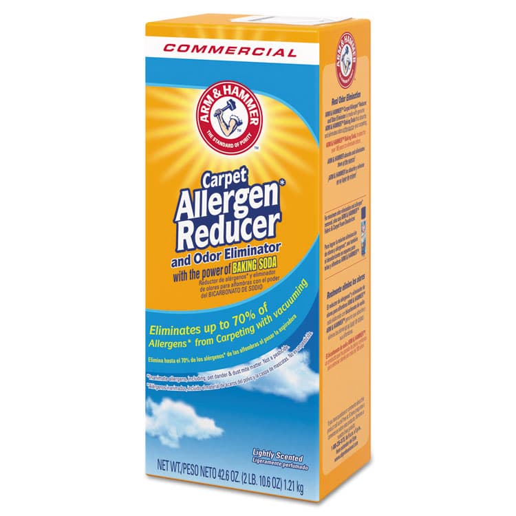 CHURCH & DWIGHT CO., Carpet and Room Allergen Reducer and Odor Eliminator, 42.6 oz Box, 9/Carton (CDC3320084113CT) thumbnail 3
