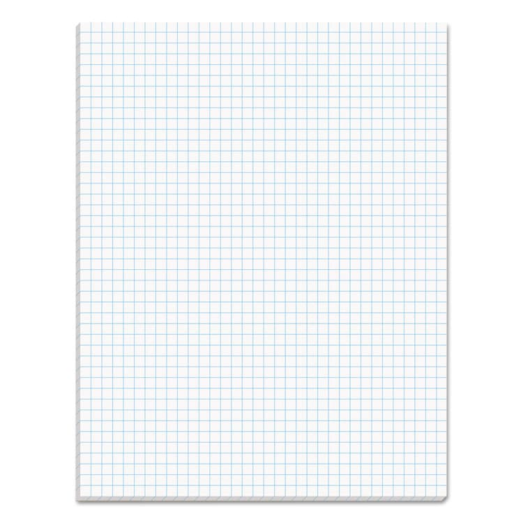 TOPS BUSINESS FORMS Quadrille Pads, Quadrille Rule (4 sq/in), (50) White 8.5 x 11 Sheets (TOP33041)