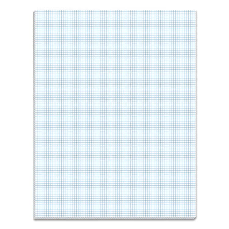 TOPS BUSINESS FORMS Quadrille Pads, Quadrille Rule, (50) White 8.5 x 11 Sheets (TOP33101)