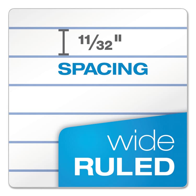 TOPS BUSINESS FORMS Composition Book, Wide/Legal Rule, Randomly Assorted Cover Color, (100) 9.75 x 7.5 Sheets (TOP63794) thumbnail 3