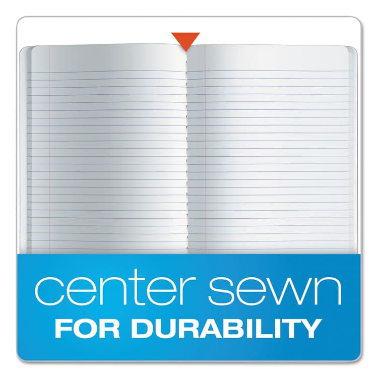 TOPS BUSINESS FORMS Composition Book, Wide/Legal Rule, Randomly Assorted Cover Color, (100) 9.75 x 7.5 Sheets (TOP63794) thumbnail 4