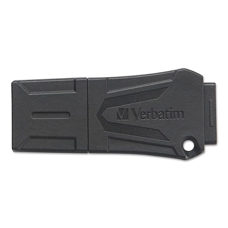 VERBATIM CORPORATION ToughMAX USB Flash Drive, 16 GB, Black (VER70000)