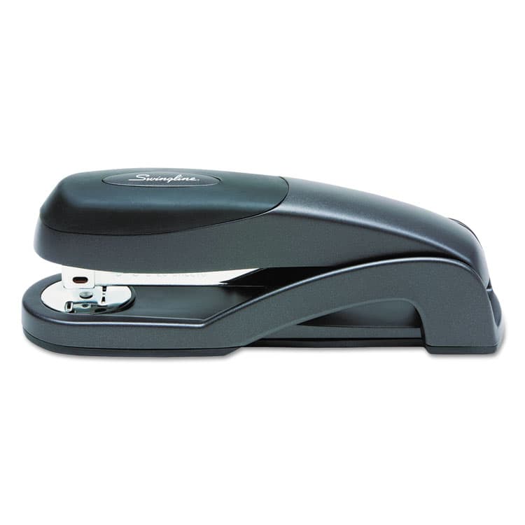 ACCO BRANDS, . Optima Full Strip Desk Stapler, 25-Sheet Capacity, Graphite Black (SWI87800) thumbnail 3