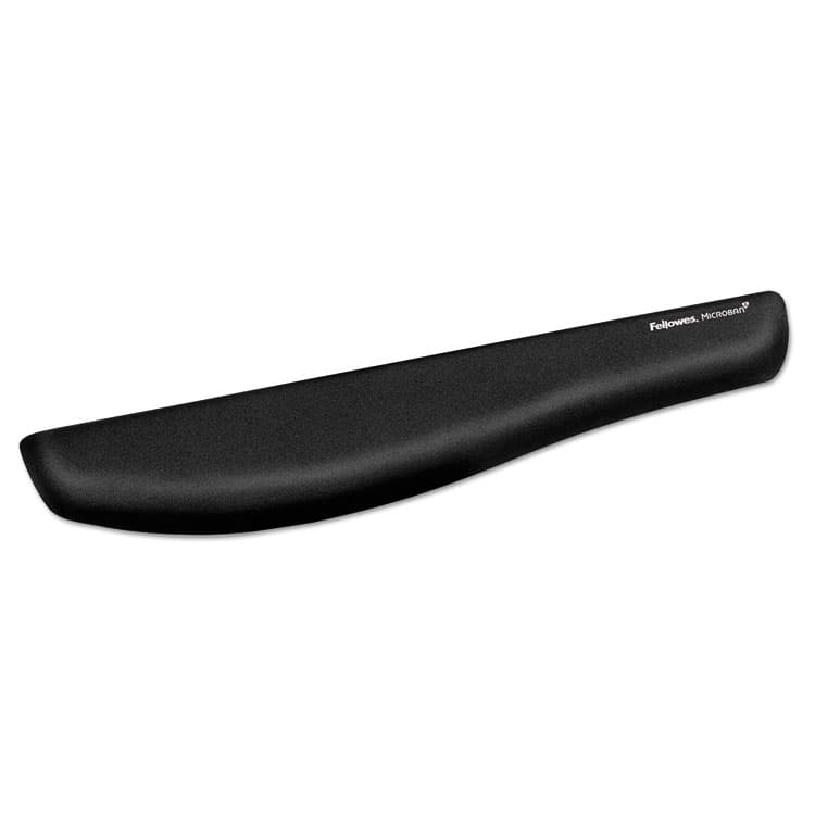 FELLOWES MFG. CO. PlushTouch Keyboard Wrist Rest with FoamFusion Technology, 18.12 x 3.18, Black (FEL9252101) thumbnail 2