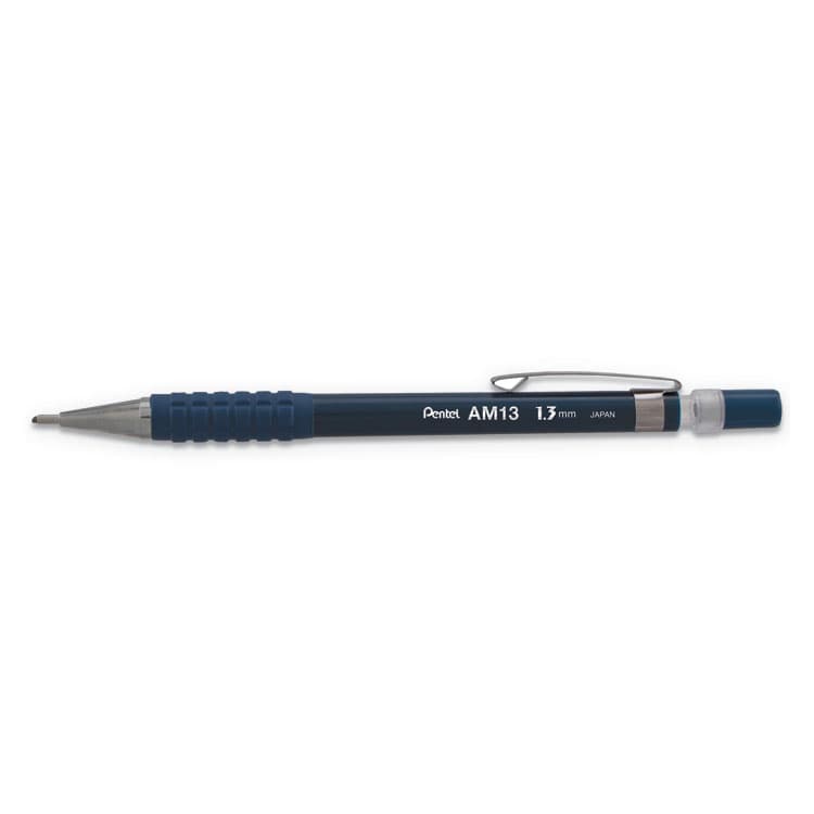 PENTEL OF AMERICA Sharp Mechanical Pencil, 1.3 mm, HB (#2), Black Lead, Blue Barrel (PENAM13C)