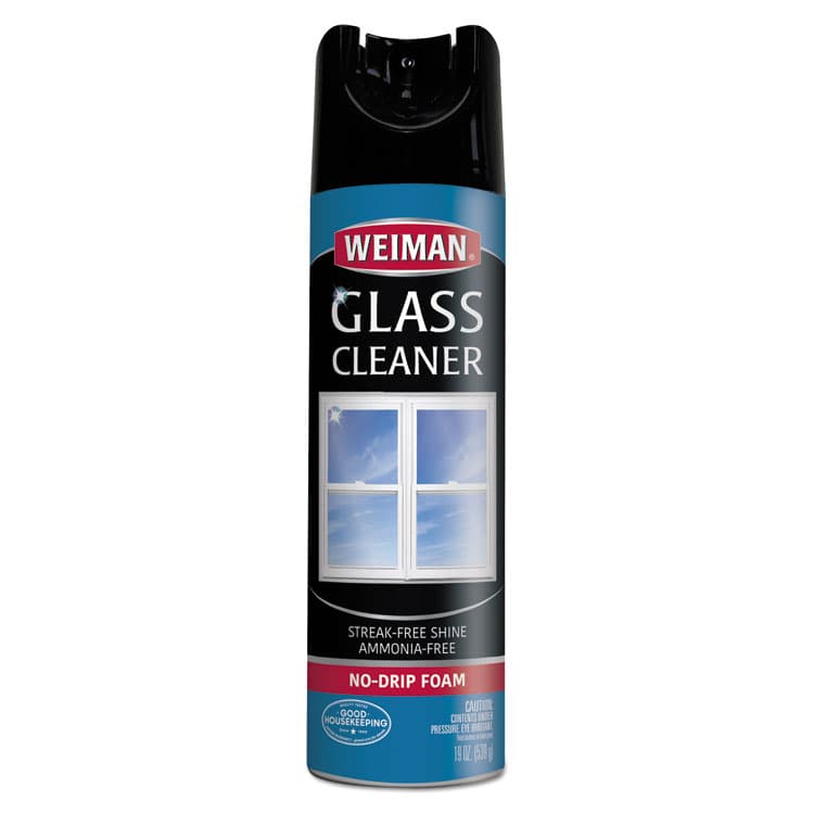 WEIMAN Foaming Glass Cleaner, 19 oz Aerosol Spray Can (WMN10)
