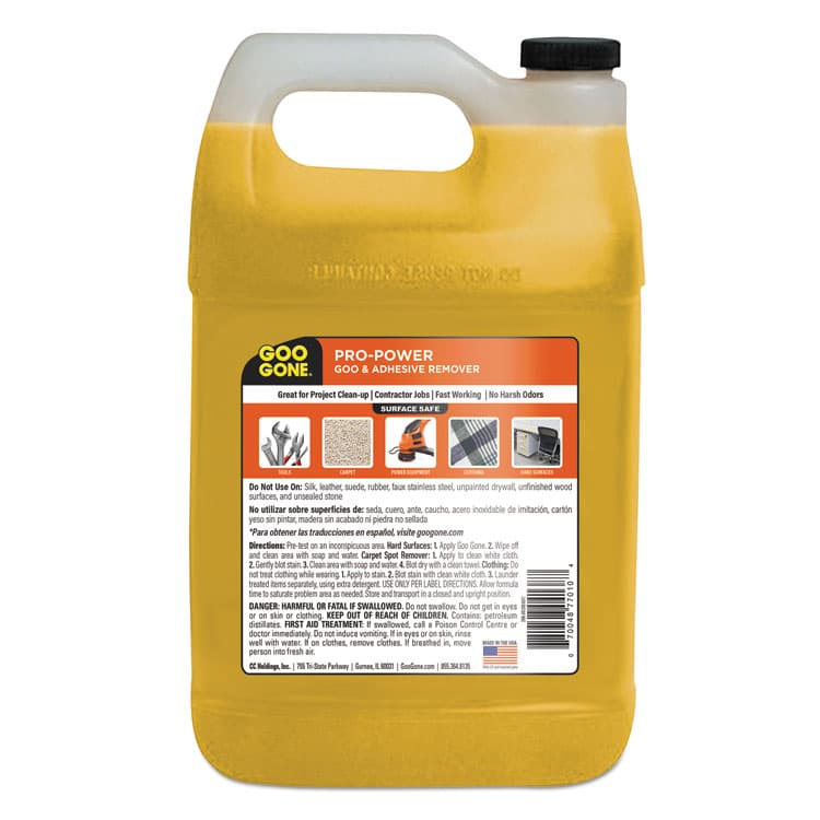 WEIMAN Pro-Power Cleaner, Citrus Scent, 1 gal Bottle, 4/Carton (WMN2085CT) thumbnail 2