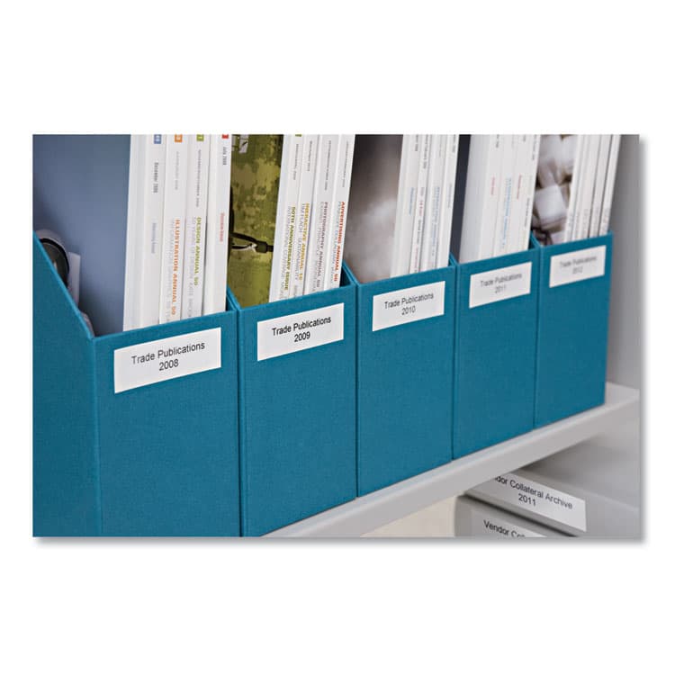 DYMO D1 Standard Labels, 0.5" x 23 ft, Black Print on White Tape, 4/Pack (DYM2150471) thumbnail 4