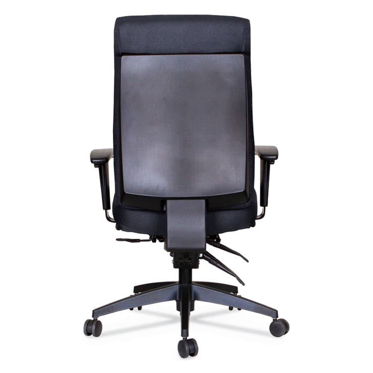 ALERA Alera Wrigley Series 24/7 High Performance High-Back Multifunction Task Chair, Supports 300 lb, 17.24" to 20.55" Seat, Black (ALEHPT4101) thumbnail 4