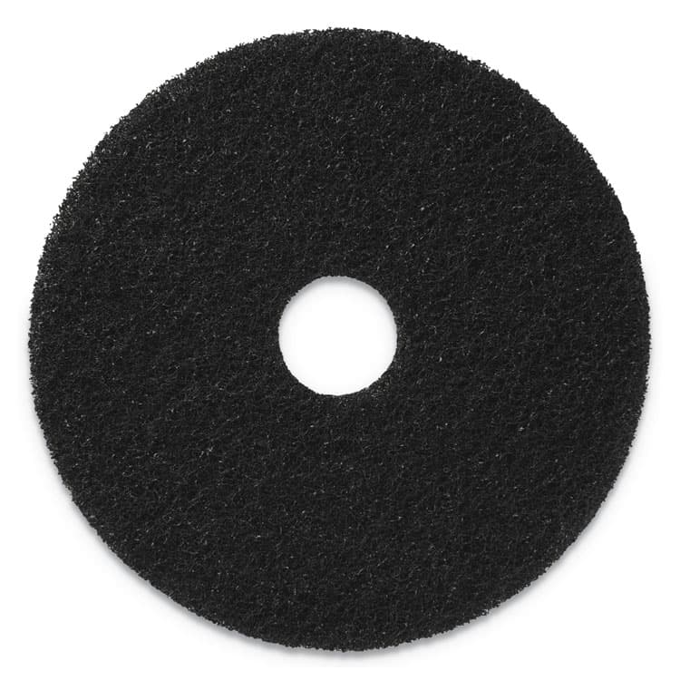 AMERICO MANUFACTURING CO Stripping Pad, 13" Diameter, Black, 5/Carton (AM7400113)