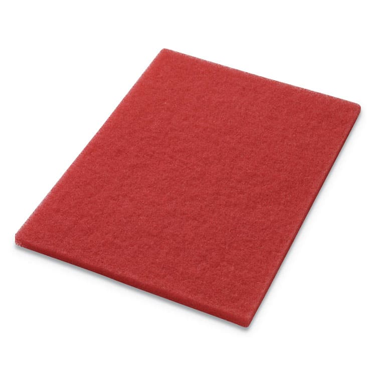 AMERICO MANUFACTURING CO Buffing Pads, 14 x 20, Red, 5/Carton (AMF40441420)