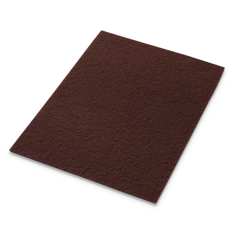 AMERICO MANUFACTURING CO EcoPrep EPP Specialty Pads, 12 x 18, Maroon, 10/Carton (AMF42071218)