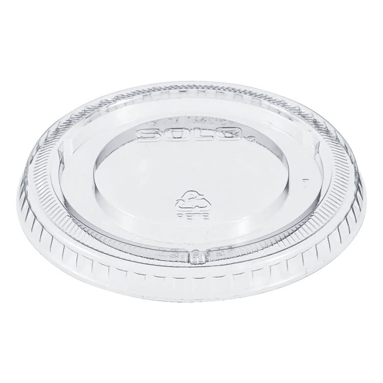 DART Non-Vented Cup Lids, Fits 12 oz Cold Cups, Plastic, Clear, 2,500/Carton (DCC640TP)