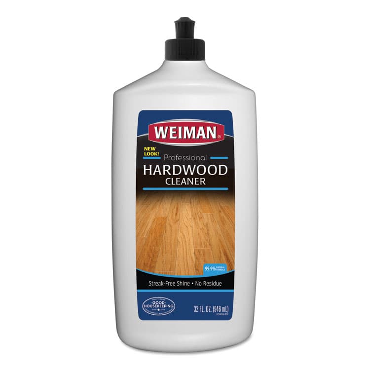WEIMAN Hardwood Floor Cleaner, 32 oz Squeeze Bottle, 6/Carton (WMN522)