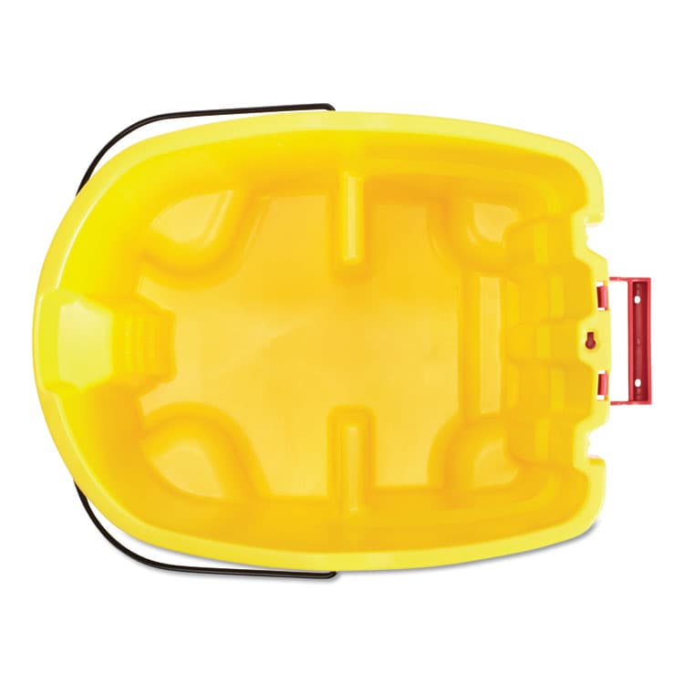 RUBBERMAID COMMERCIAL PROD. WaveBrake 2.0 Bucket, 8.75 gal, Plastic, Yellow (RCPFG757088YEL) thumbnail 2