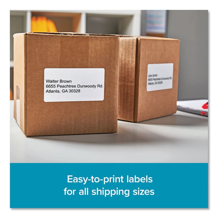 DYMO LW Shipping Labels, 2.13" x 4", White, 220 Labels/Roll, 6 Rolls/Pack (DYM2050811) thumbnail 2