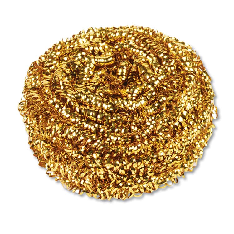 DISCO Brass Scrubber, 50 g, Gold, 72/Carton (FKLL180598)
