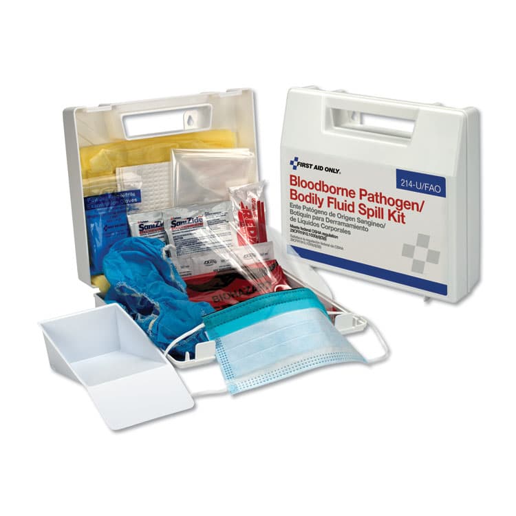 FIRST AID ONLY, . BBP Spill Cleanup Kit, 2.5 x 9 x 8 (FAO214UFAO)