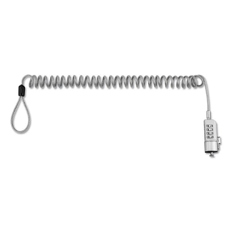 INNOVERA Compact Combination Laptop Lock, 6 ft Steel Cable (IVR64670) thumbnail 3