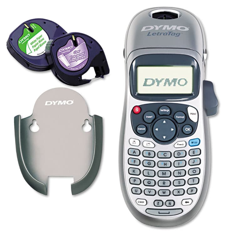 DYMO LetraTag 100H Label Maker, 2 Lines, 3.1 x 2.6 x 8.3 (DYM2174535) thumbnail 4