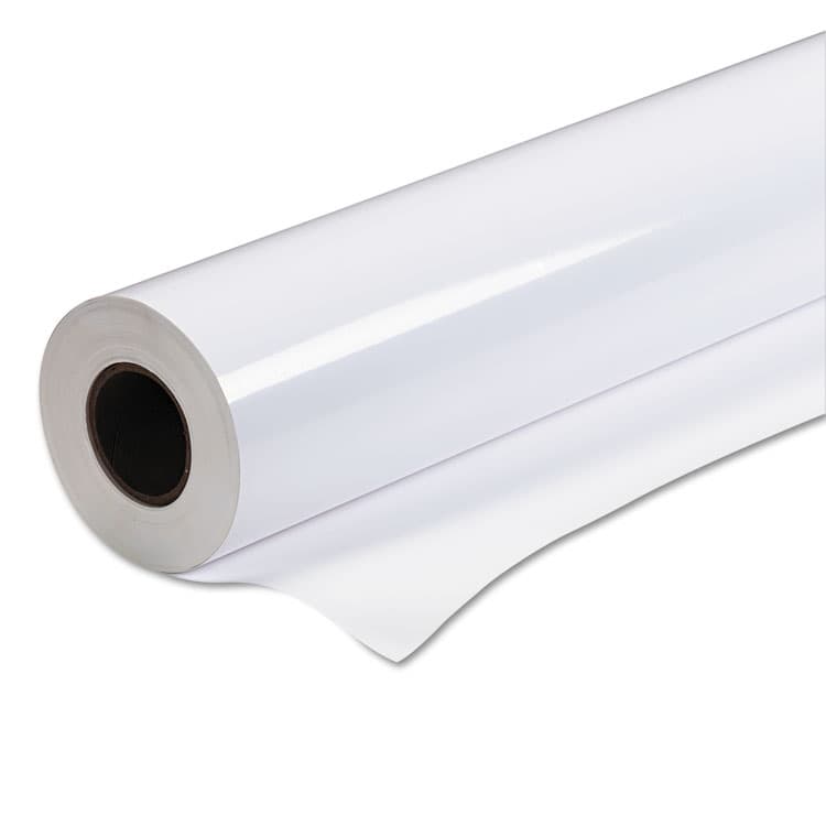 EPSON AMERICA, . Premium Semigloss Photo Paper Roll, 7 mil, 24" x 100 ft, Semi-Gloss White (EPSS041393)