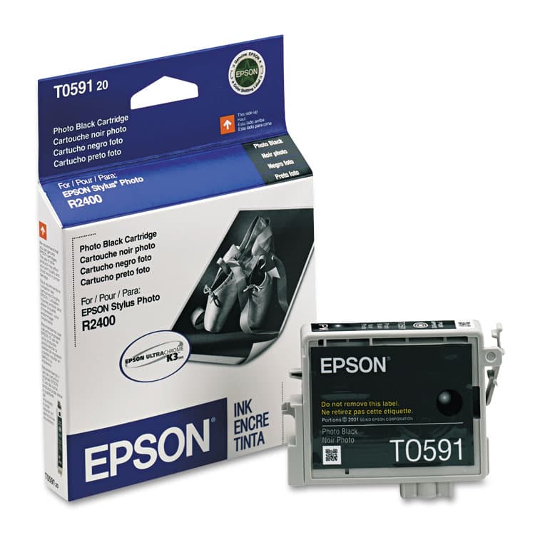 EPSON AMERICA, . T059120 (59) UltraChrome K3 Ink, 640 Page-Yield, Photo Black (EPST059120)