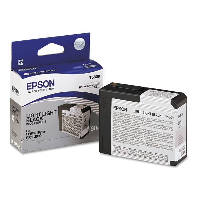 EPSON AMERICA, . T580900 UltraChrome K3 Ink, Light Light Black (EPST580900)