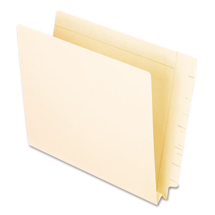 TOPS BUSINESS FORMS Manila End Tab Expansion Folders, Straight Tabs, Letter Size, 1.5" Expansion, Manila, 50/Box (PFX16625)