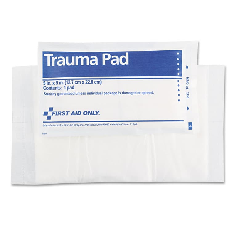 FIRST AID ONLY, . SmartCompliance Trauma Pad, Sterile, 5 x 9 (FAOFAE5012) thumbnail 2
